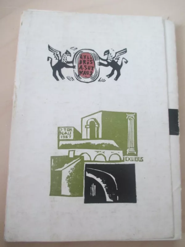 Ekslibrisai - V rinkinys - A. Gedminas, knyga 6