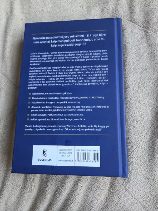 Kaip įsigyti draugų ir daryti įtaką žmonėms - Dale Carnegie, knyga 3