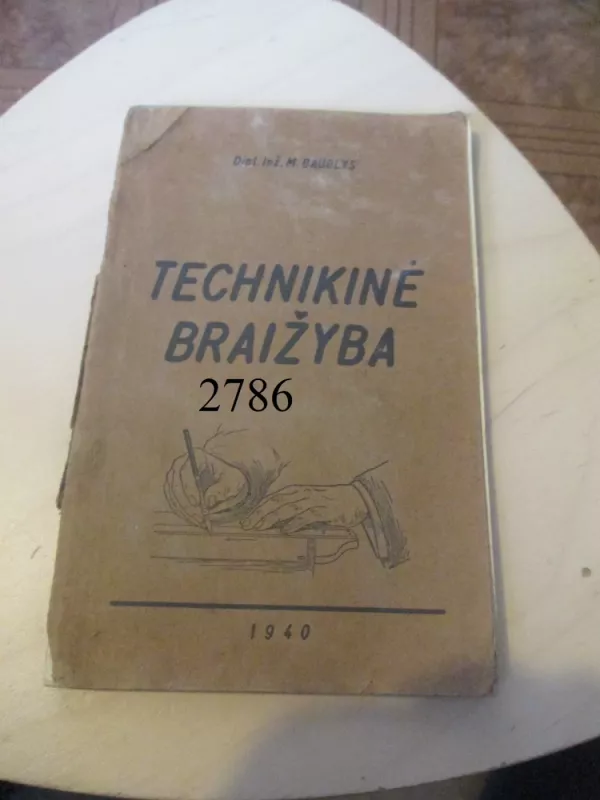 Techninė braižyba - M. Baublys, knyga 2