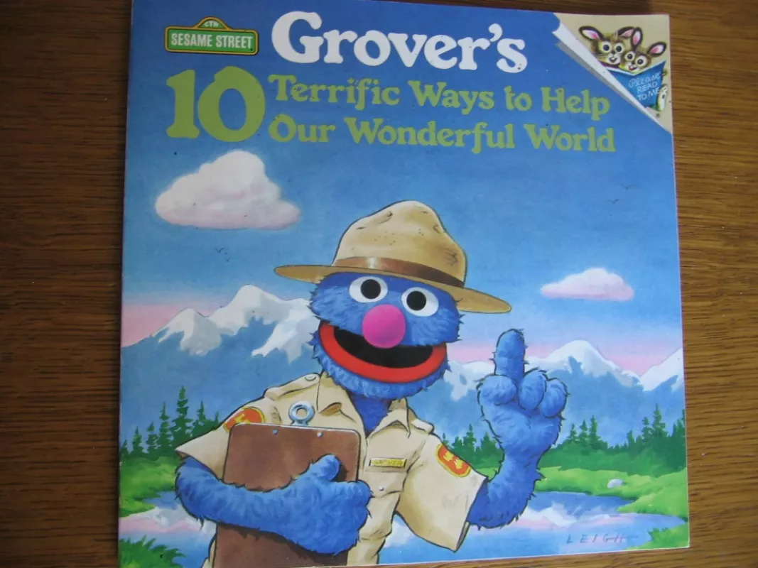 Grover's 10 Terrific Ways to Help Our Wonderful World - Anna Ross, knyga 2