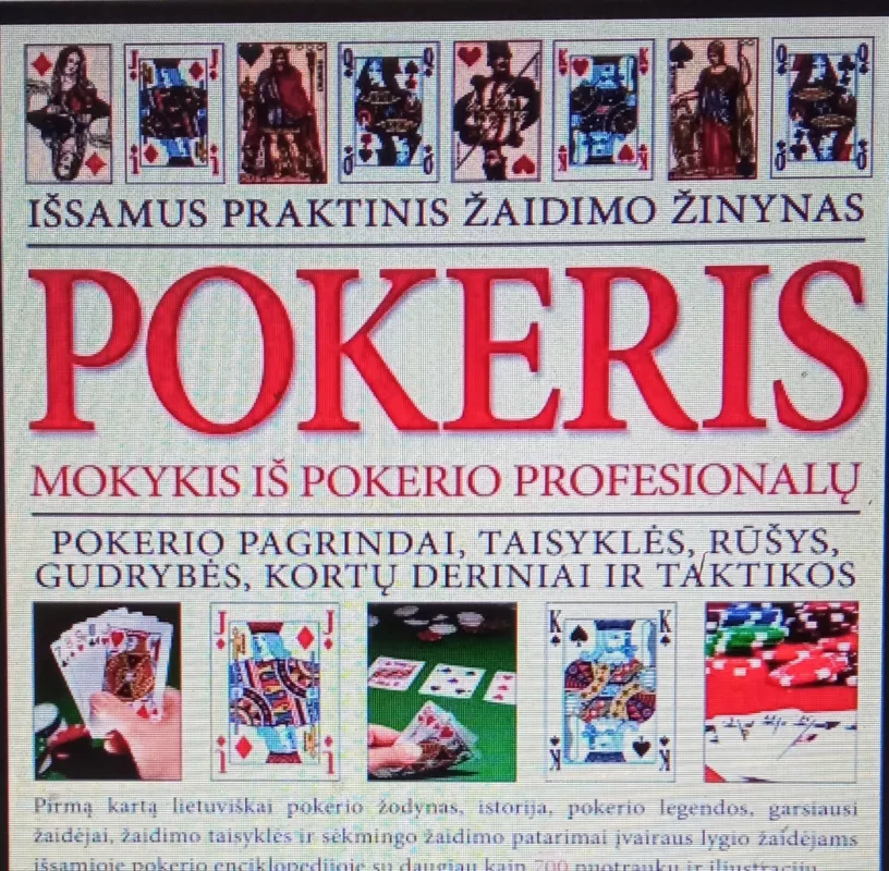 Pokeris - Trevor Sippets, knyga 3