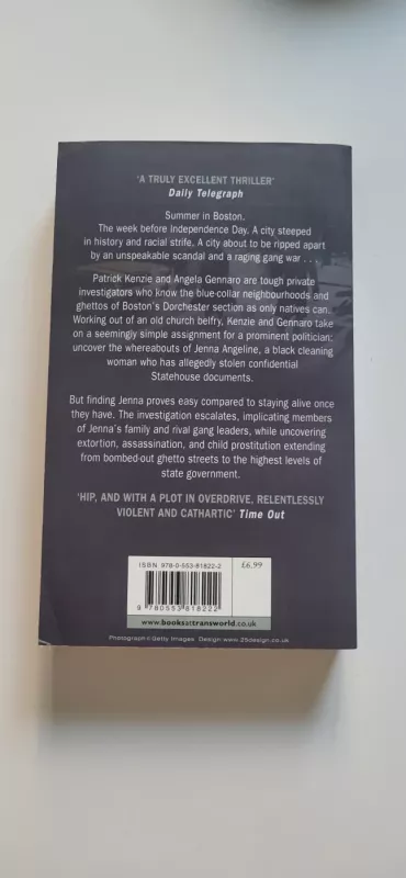 A drink before the war - Dennis Lehane, knyga 5