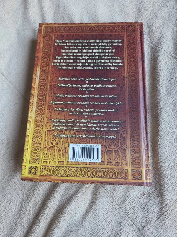 Didžiausias pasaulio prekeivis - Og Mandino, knyga 2