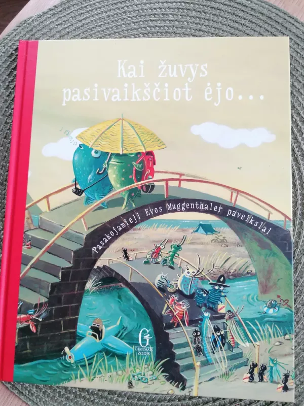 Kai žuvys pasivaikščiot ėjo... - Eva Muggenthaler, knyga 2