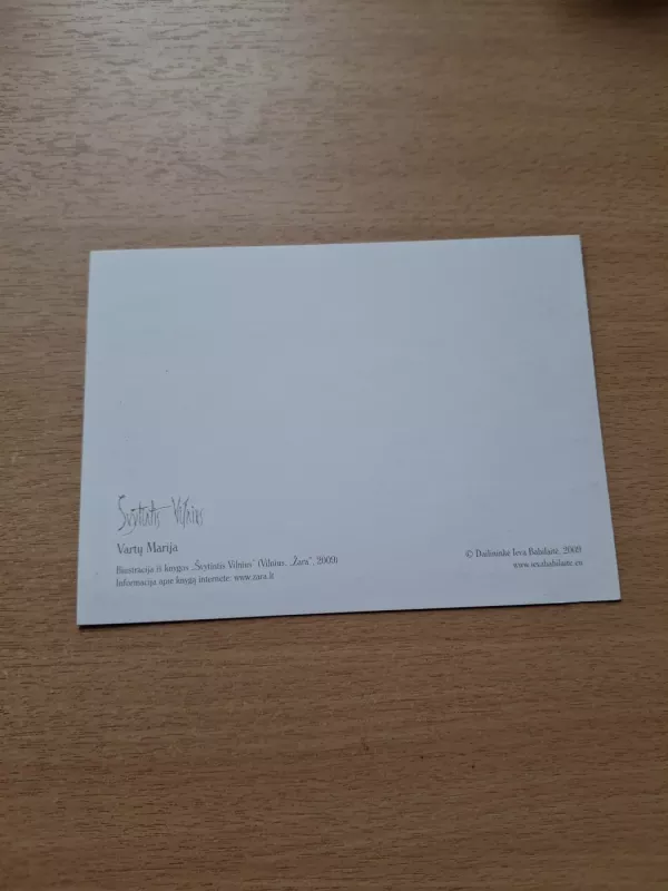 Atvirukas ,,Vartų Marija" - , namai ir interjeras 2