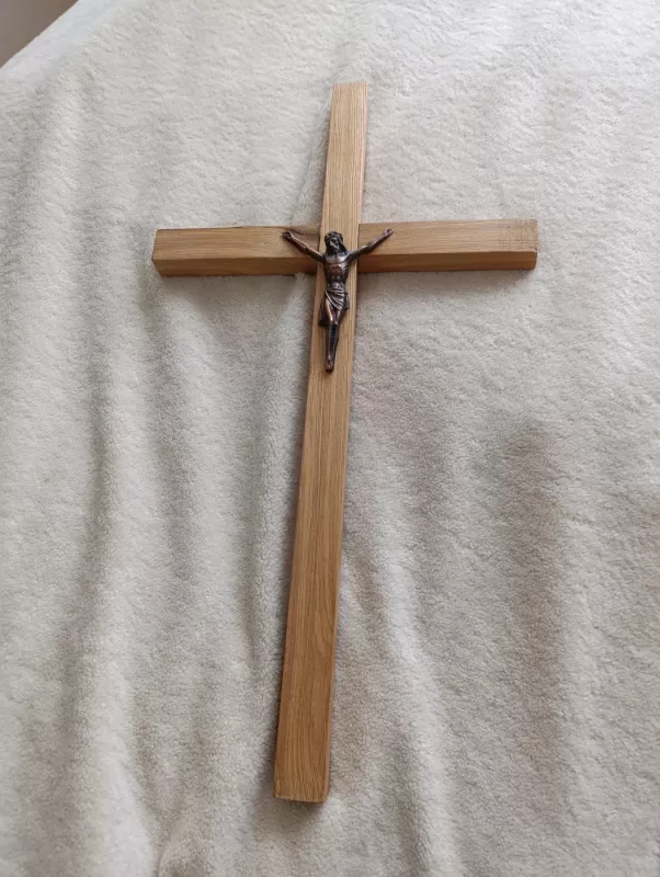 Kryžius medinis su krucifiksu - , namai ir interjeras 2