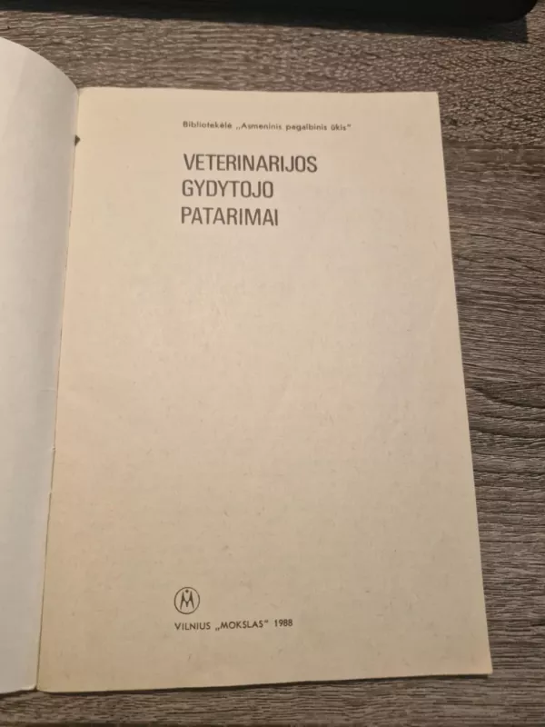 Veterinarijos gydytojo patarimai - A. Burakauskas, knyga 3