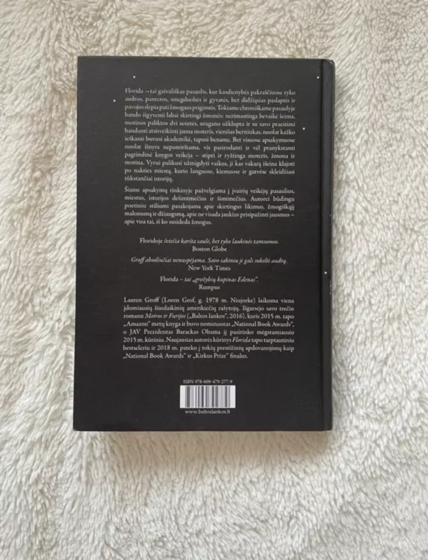 Florida - Lauren Groff, knyga 3