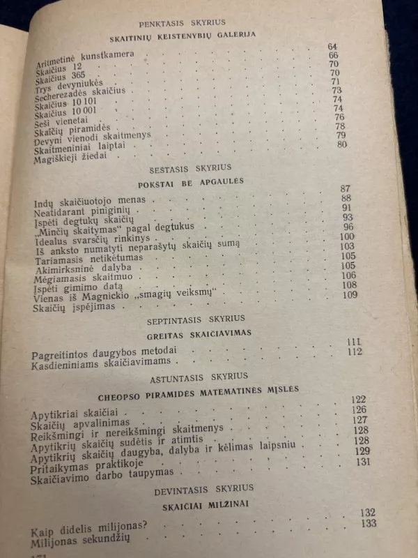 Įdomioji aritmetika - Perelmanas J., knyga 6