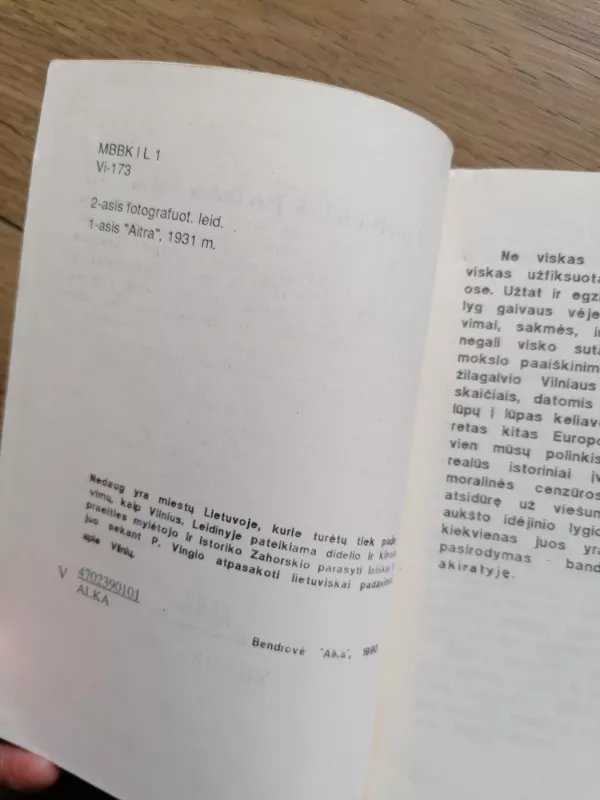 Vilniaus padavimai - P. Vingis, knyga 5