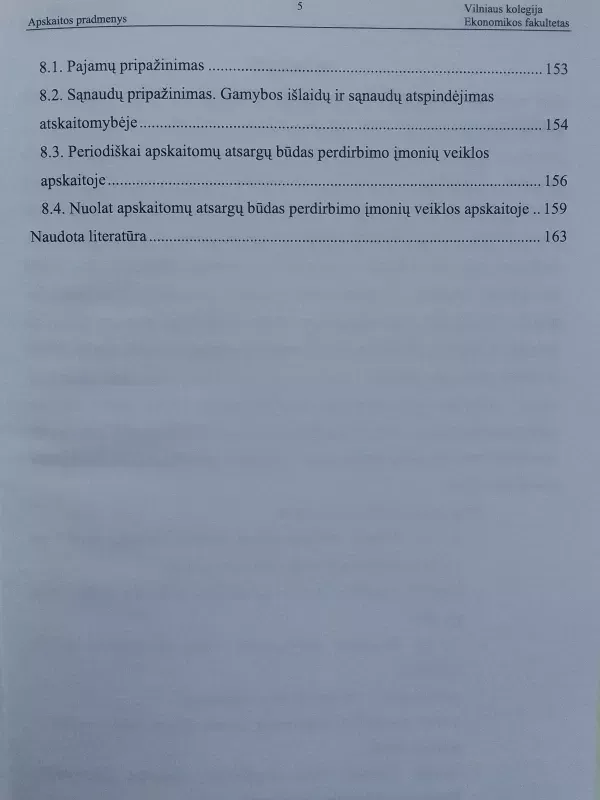 Apskaitos pradmenys: mokomoji knyga (antra papildyta ir pataisyta laida) - Ona Gudaitienė, knyga 5