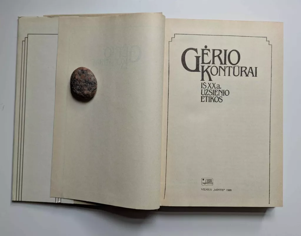 Gėrio kontūrai - Autorių Kolektyvas, knyga 4