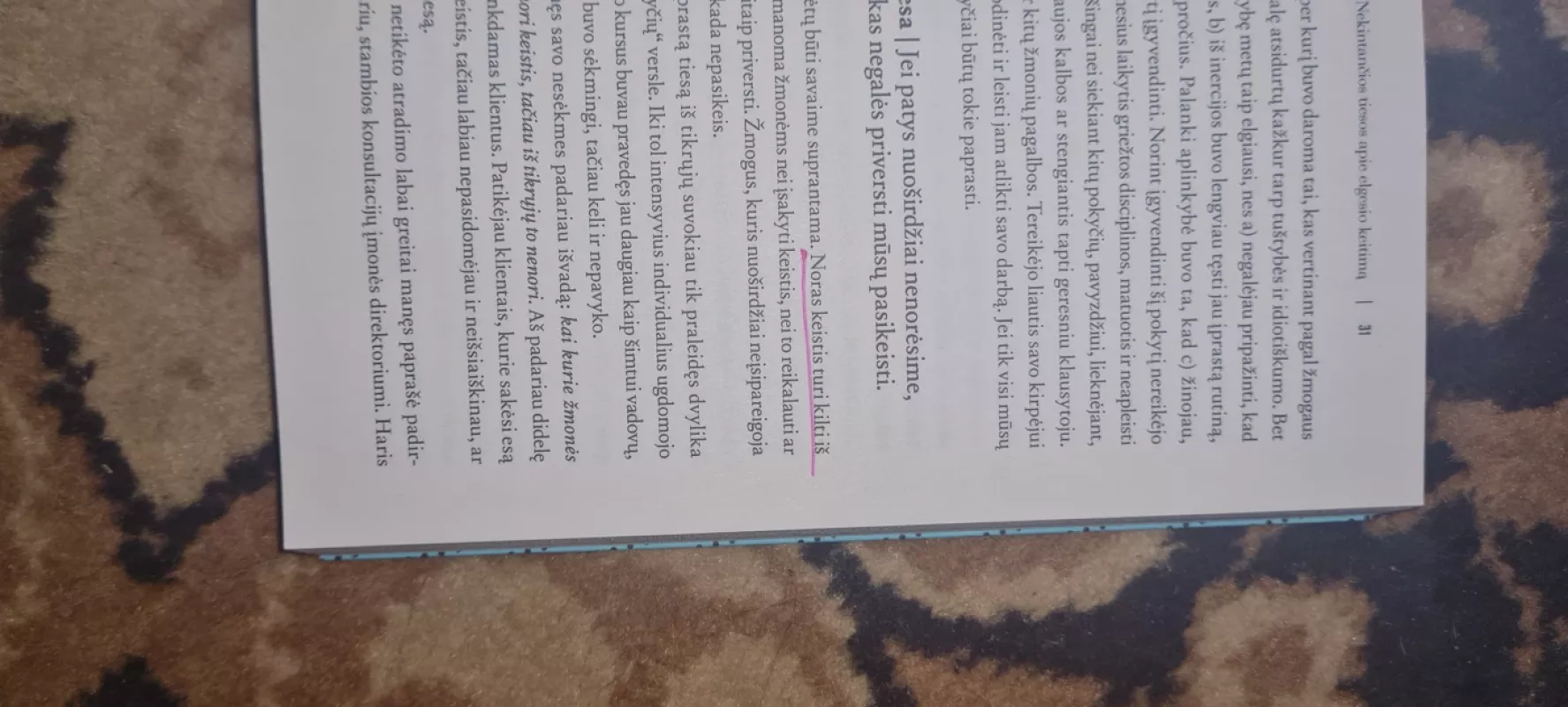 Kodėl nedarai to ką žinai - Marshall GOLDSMITH, knyga 3