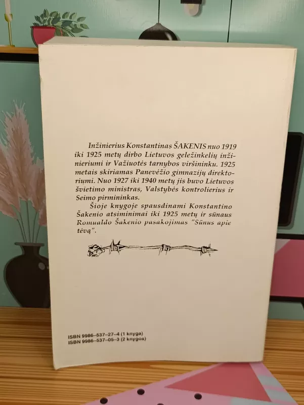 Iki "Vaizdų ir minčių nelaisvėje" - Konstantinas Šakenis, knyga 5