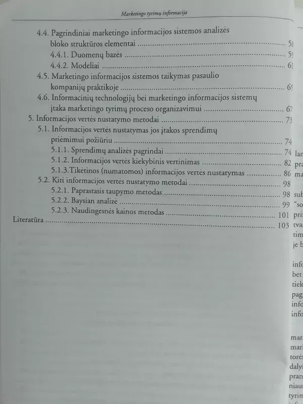 Marketingo tyrimų informacija - Angelė Kėdaitienė, knyga 5