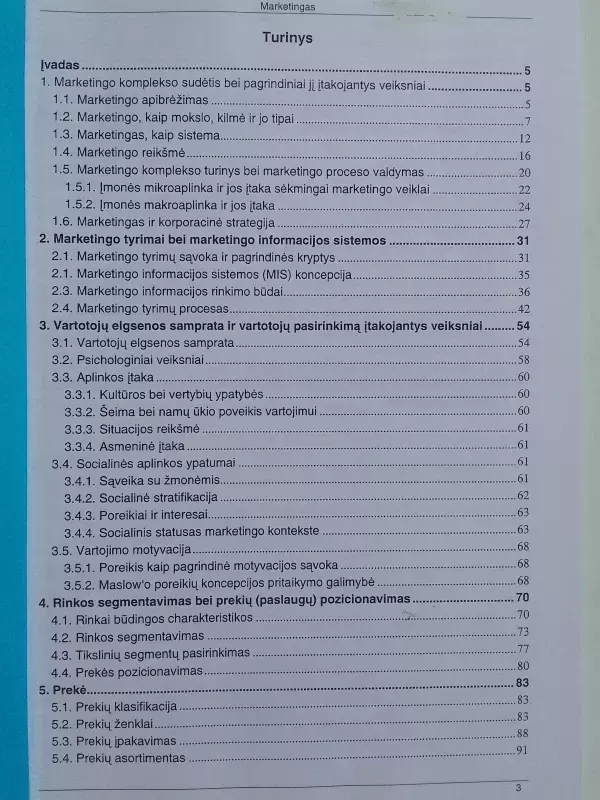 Marketingas - Juozas Merkevičius, knyga 3