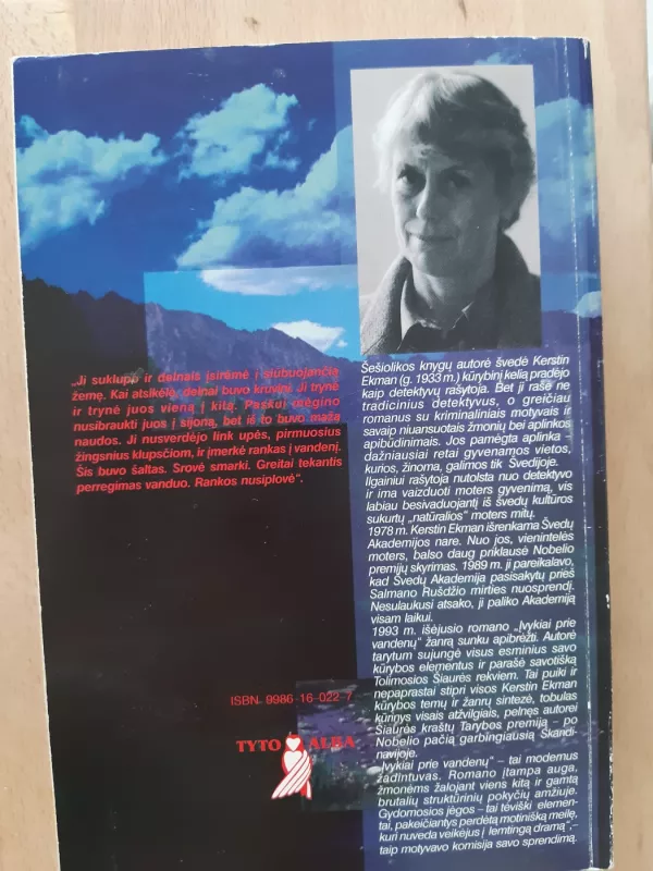 Įvykiai prie vandenų - Kerstin Ekman, knyga 3