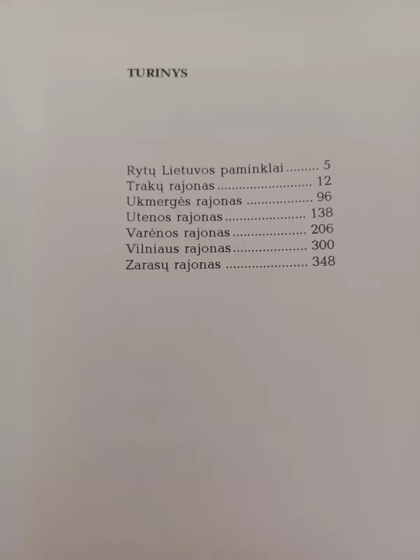 Kultūros paminklų enciklopedija. Rytų Lietuva (II tomas) - Algis Bliujus, Birutė  Juodienė, Vilija  Kneitienė, ir kt. , knyga 5