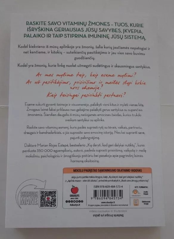 Rask savo žmogų vitaminą - Marian Rojas Estape, knyga 3