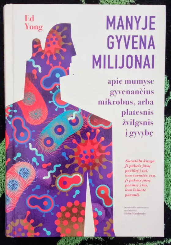 manyje gyvena milijonai - Ed Yong, knyga 2