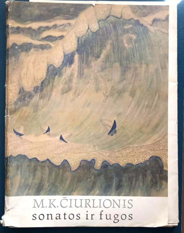 M. K. Čiurlionis"Sonatos ir fugos", reprodukcijų rinkinys - M. K. Čiurlionis, knyga 2