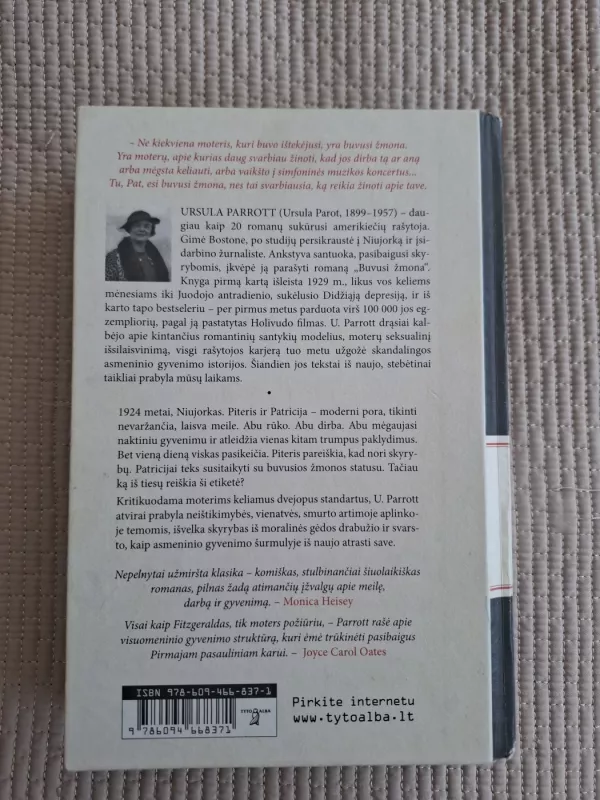 Buvusi žmona - Ursula Parrott, knyga 3