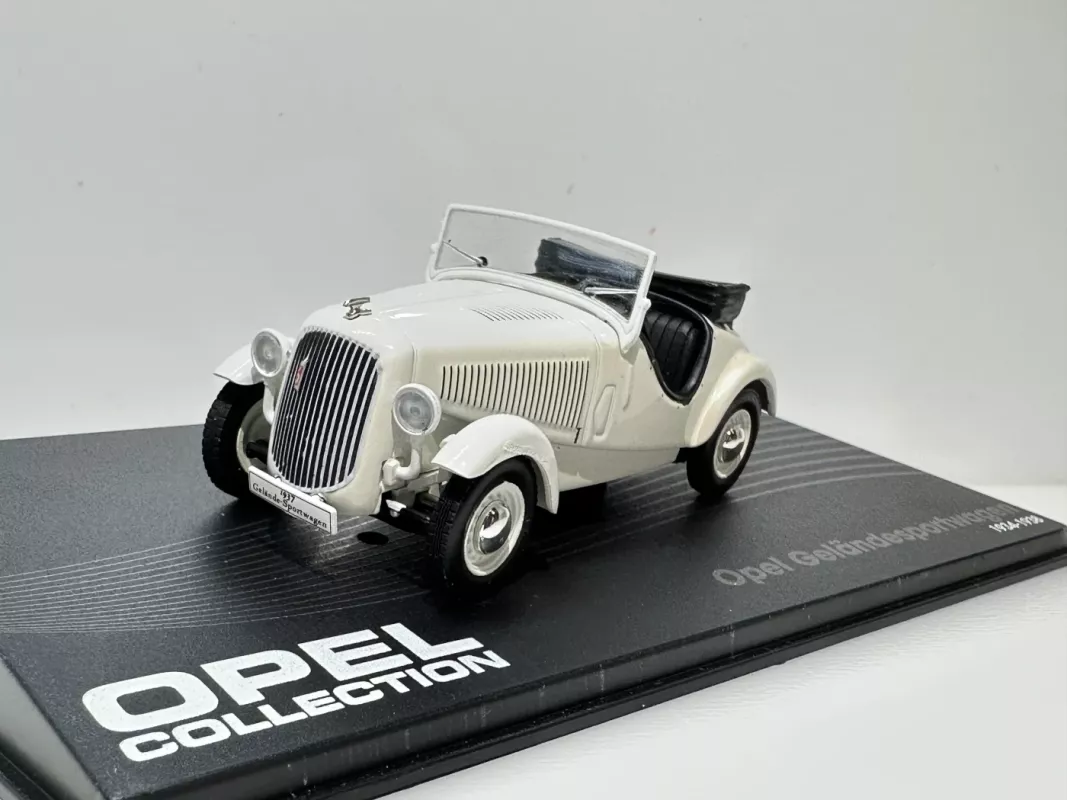 Opel Geländesportwagen 1:43 Eaglemoss - , namai ir interjeras 6