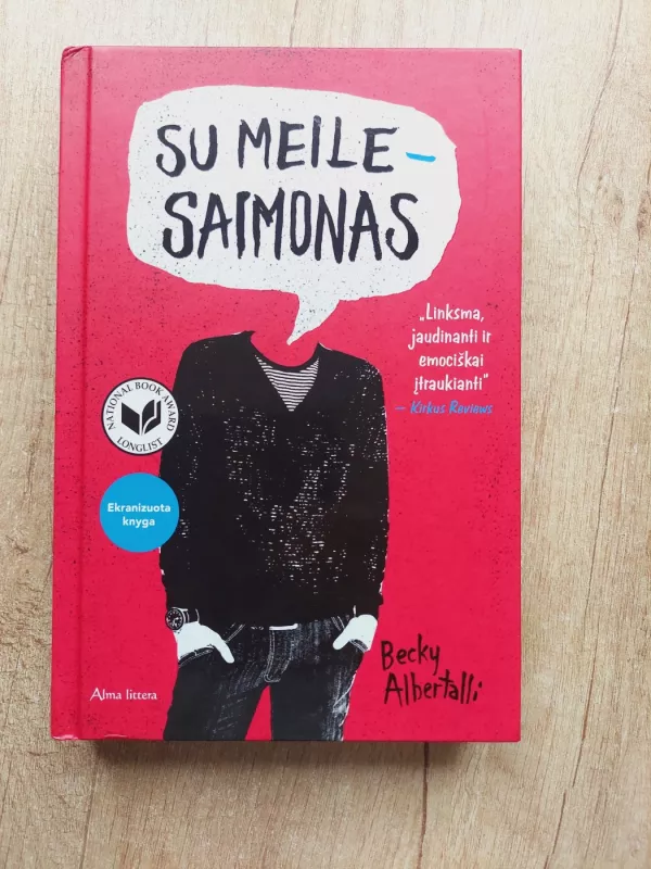 Su meile - Saimonas - Becky Albertalli, knyga 2