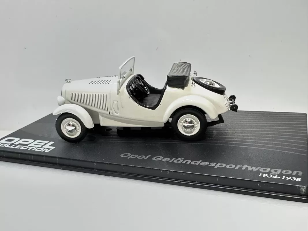 Opel Geländesportwagen 1:43 Eaglemoss - , namai ir interjeras 5