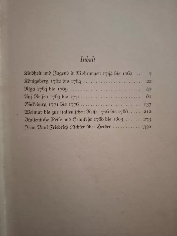 Johann Gottfried Herder - Hans Reisiger, knyga 2