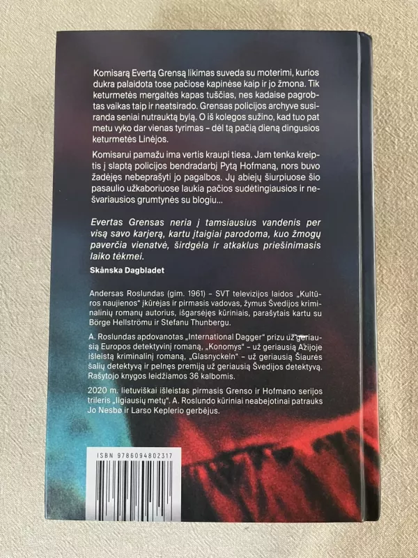 Saldžių sapnų - Anders Roslund, knyga 3