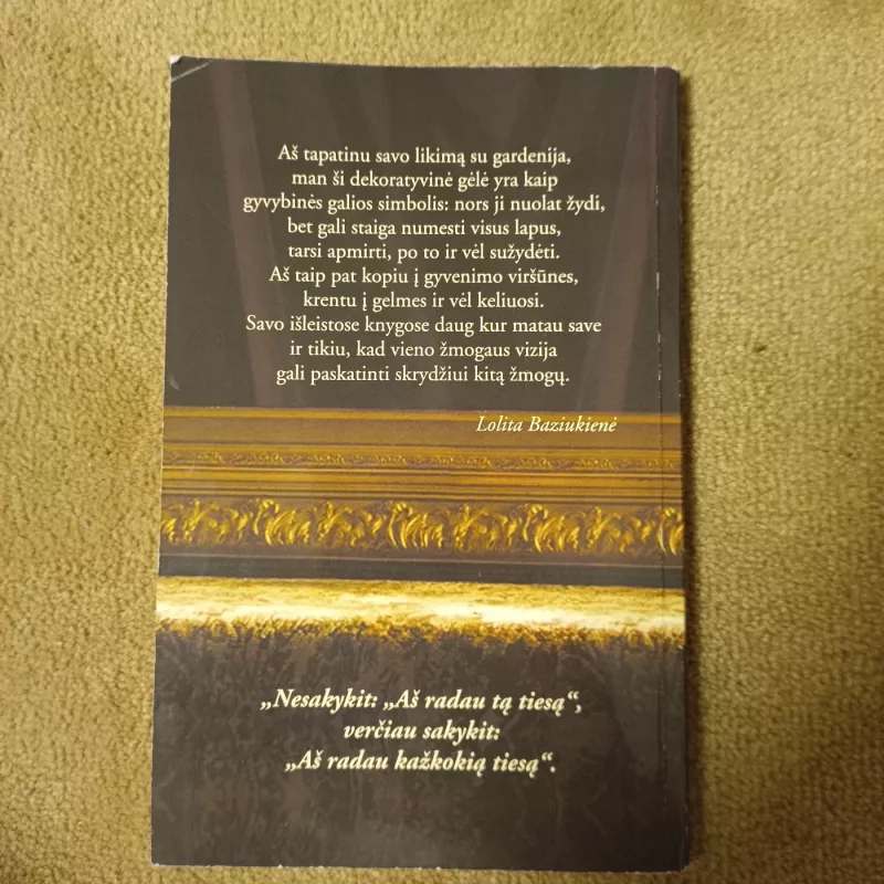 Laimės lobis jumyse - Lolita Baziukienė, knyga 3