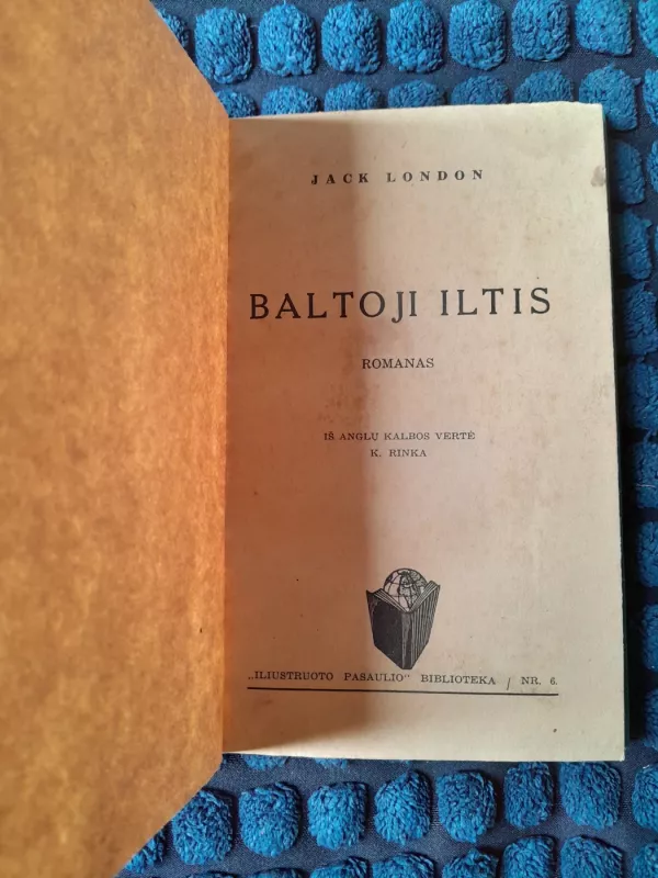 Baltoji iltis - Jack London, knyga 2