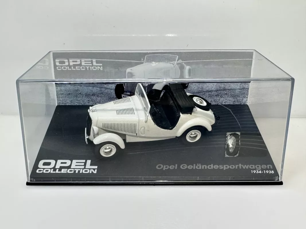 Opel Geländesportwagen 1:43 Eaglemoss - , namai ir interjeras 3