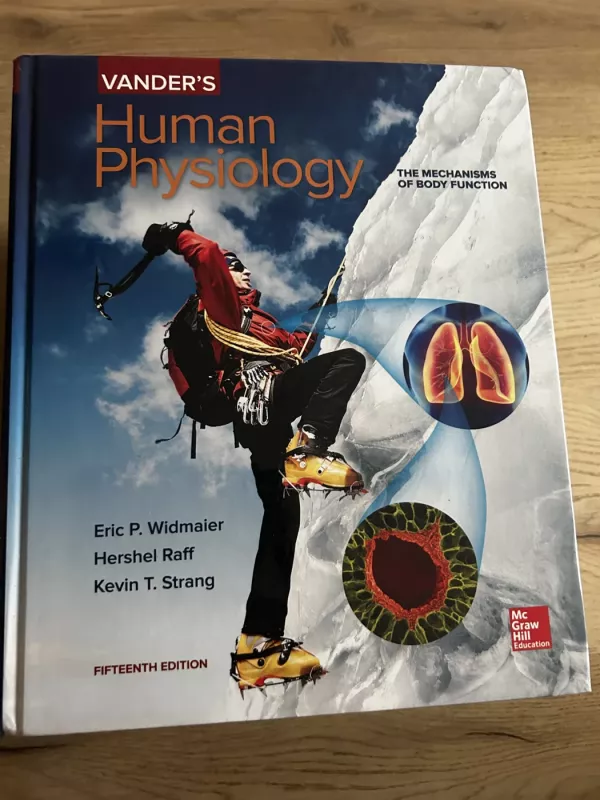 Vander's Human Physiology 15th edition - Eric Widmaier, knyga