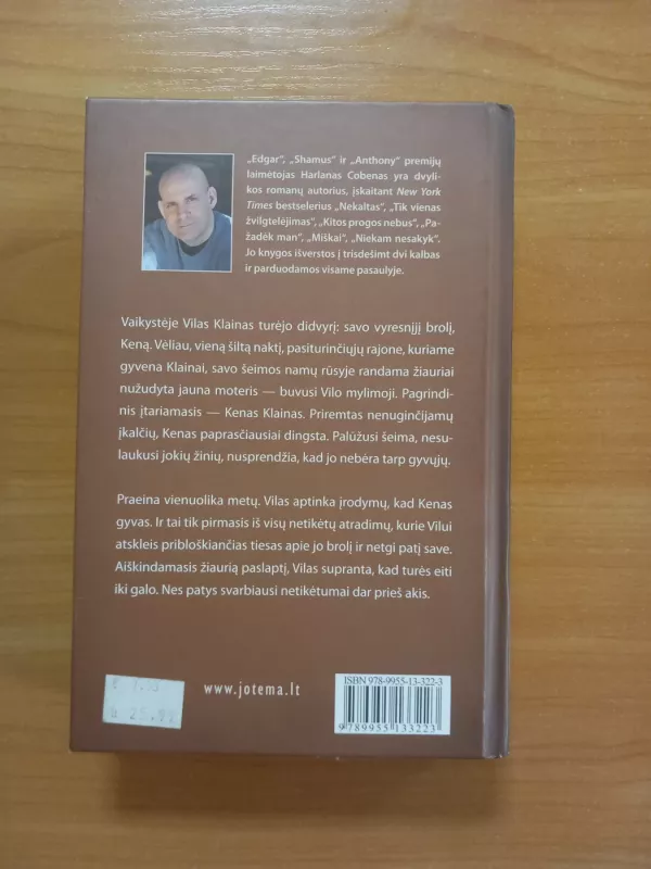 Dingęs visam laikui - Harlan Coben, knyga 3