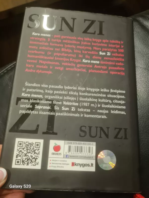 Karo menas - ZI SUN, knyga 3