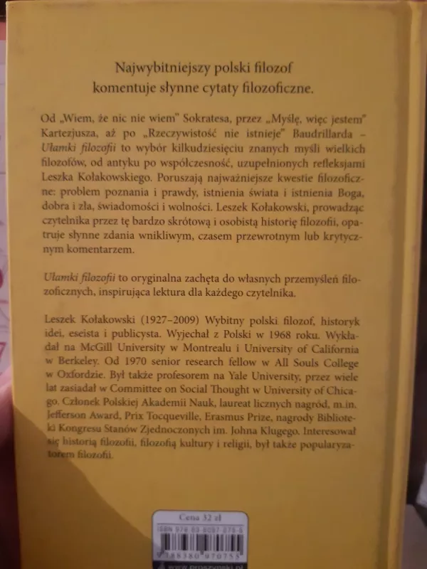 Ulomki filozofi - Leszek kowalewski , Leszek kowalewski , knyga 3