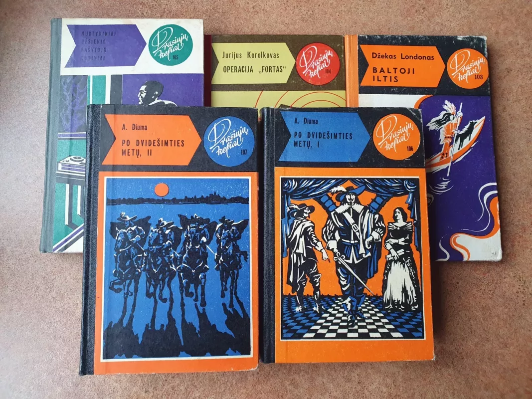 Drąsiųjų keliai, 1977 m. serija - Įvairūs, knyga 2