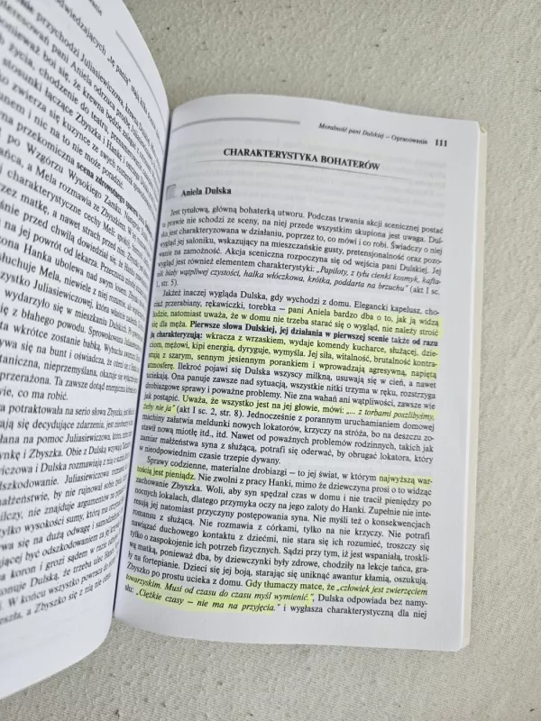 Moralność Pani Dulskiej - Gabriela Zapolska, knyga 3