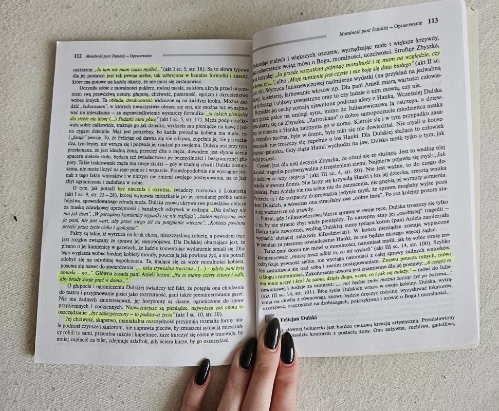 Moralność Pani Dulskiej - Gabriela Zapolska, knyga 5