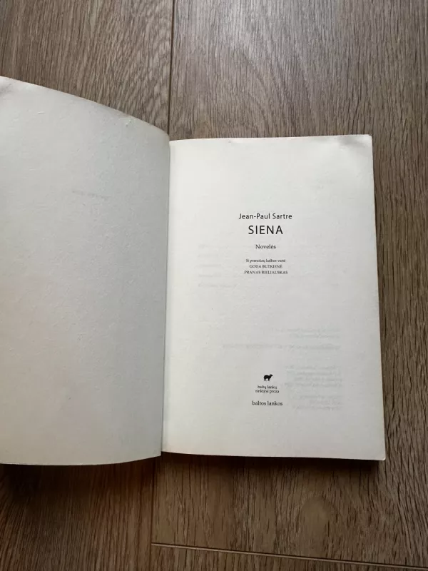 Siena - Jean-Paul Sartre, knyga 4
