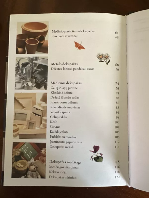Viskas apie dekupažą - Jūratė Puodžiukynienė, knyga 3