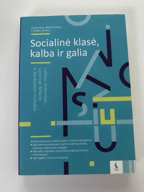 Socialinė klasė, kalba ir galia - Carmel Borg, knyga 2