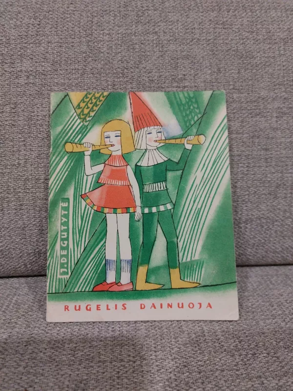 Rugelis dainuoja - Janina Degutytė, knyga 2