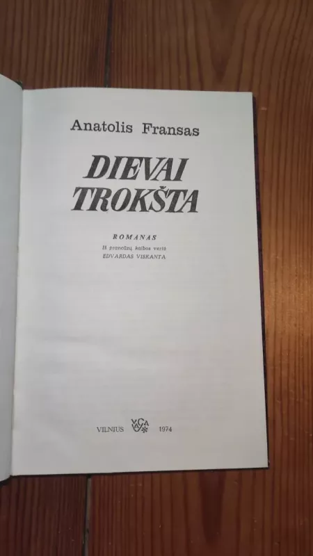 Dievai trokšta - Anatolis Fransas, knyga 4