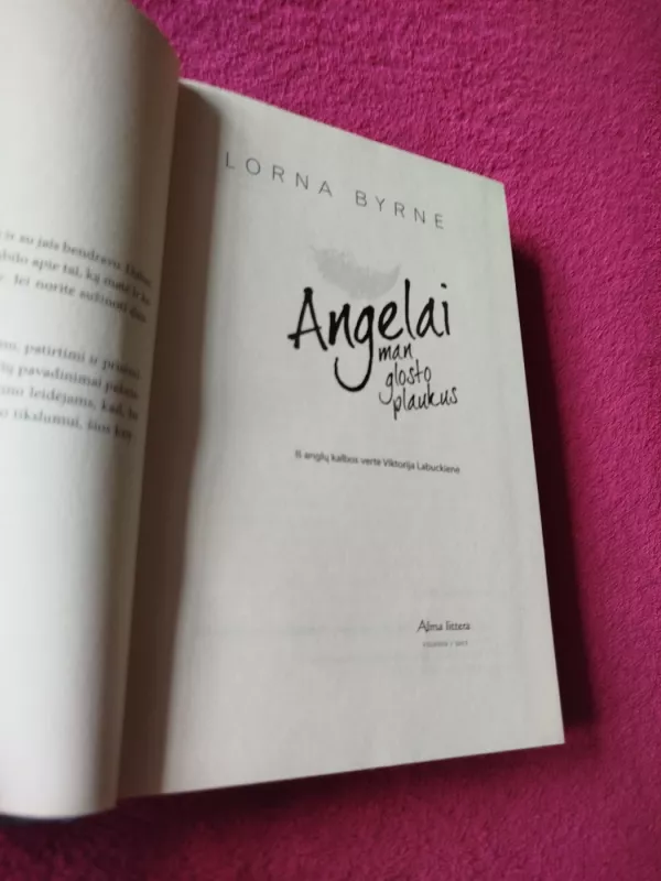Angelai man glosto plaukus. Moters ir jos angelų istorija - Lorna Byrne, knyga 3