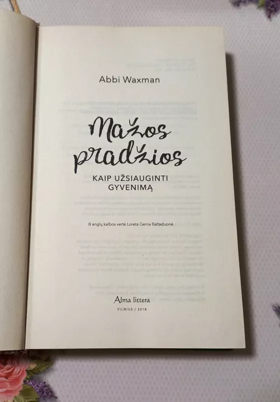 Mažos pradžios - Abbi Waxman, knyga 3
