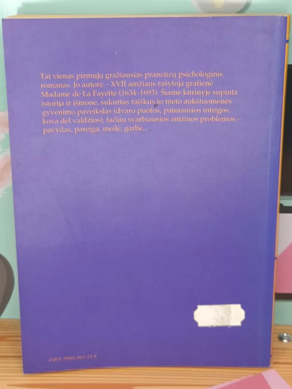 Princesė de Klev - Madame de La Fayette, knyga 3