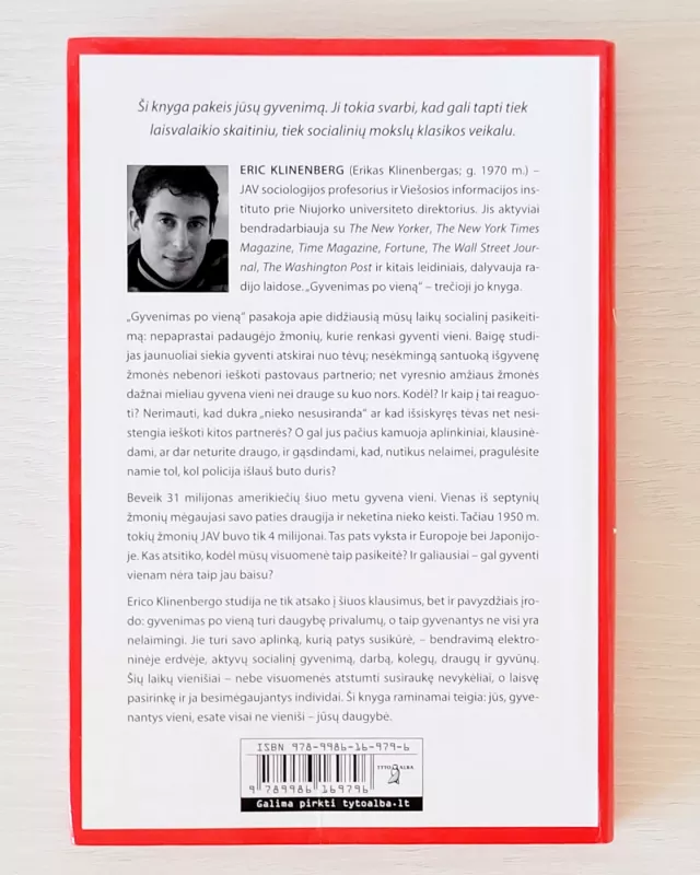 Gyvenimas po vieną - Eric Klinenberg, knyga 3